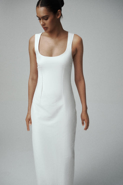 One of Others | August Maxi Dress - White