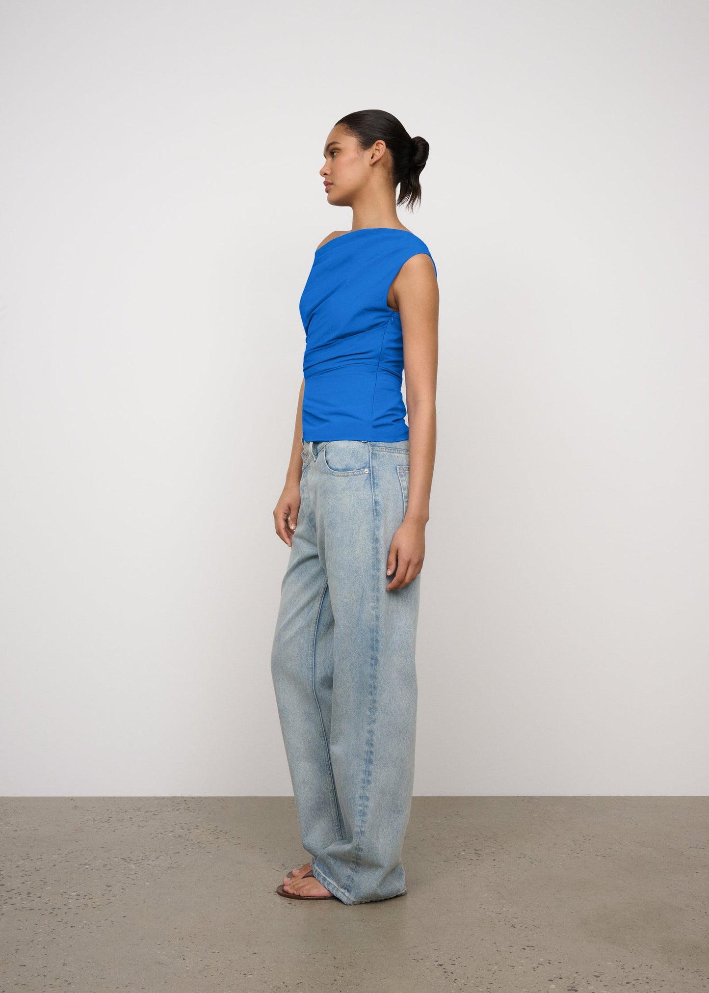 One of Others | Pallas Top - Sonic Blue