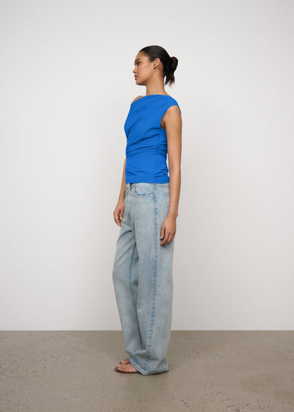 One of Others | Pallas Top - Sonic Blue