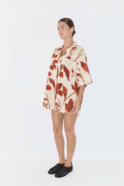 Zulu & Zephyr | Ruby Floral Cotton Shirt - Ruby Floral