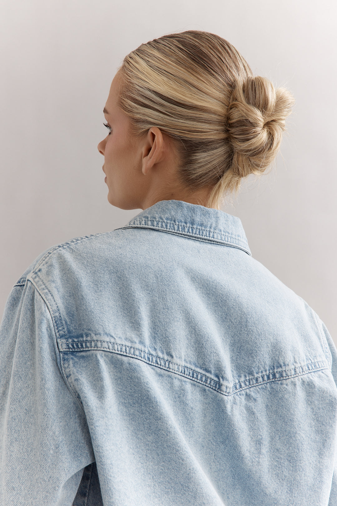 Caitlin Crisp | Luca Shacket - Light Blue