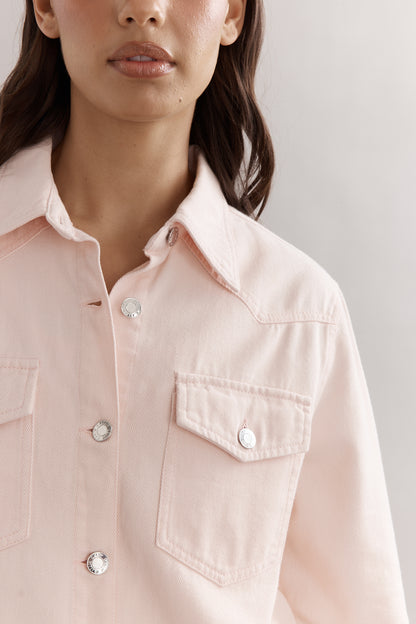 Caitlin Crisp | Luca Shacket - Pink