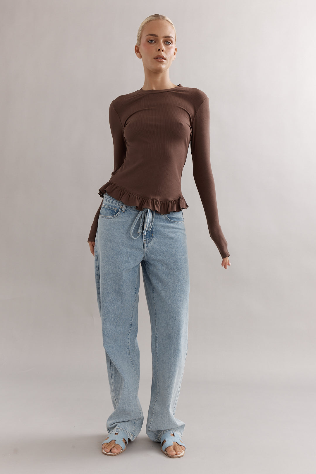 Caitlin Crisp | Tutu Long Sleeve - Espresso