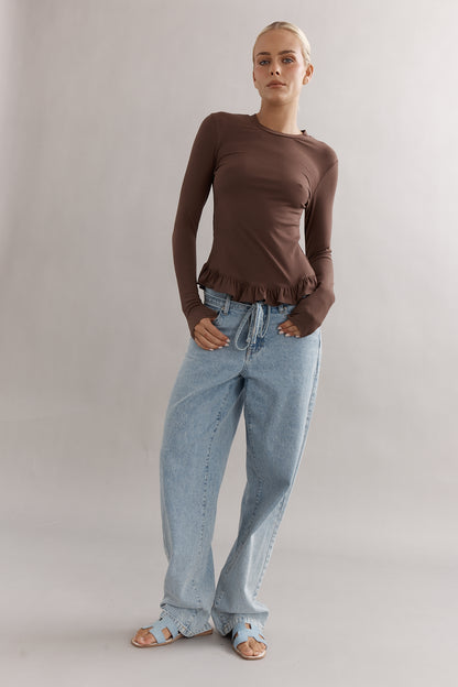 Caitlin Crisp | Tutu Long Sleeve - Espresso