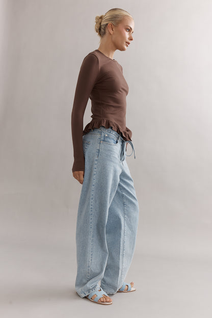 Caitlin Crisp | Tutu Long Sleeve - Espresso