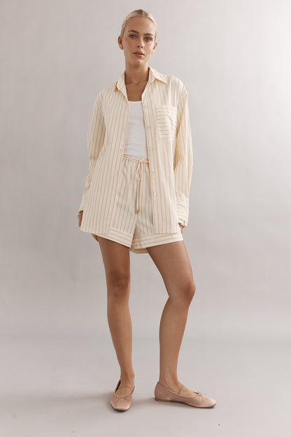 Caitlin Crisp | Vienna Shirt - Strawberries & Cream