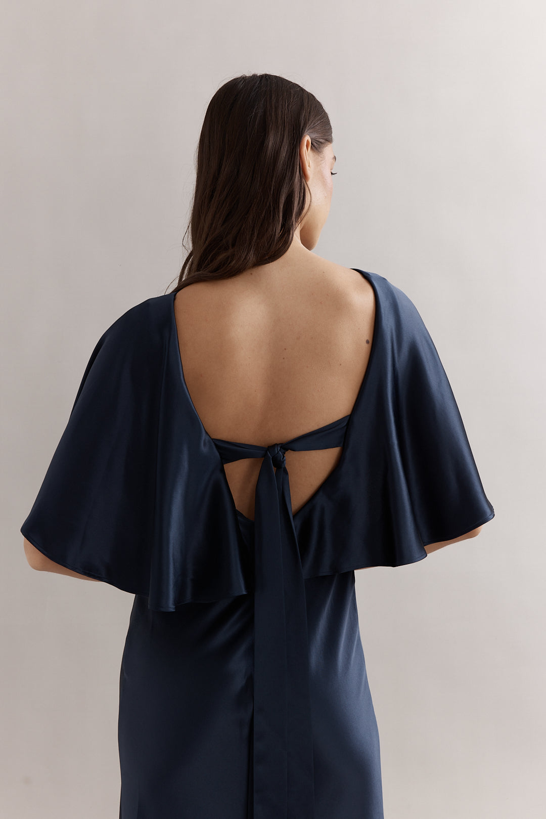 Caitlin Crisp | Blair Gown - Navy Satin