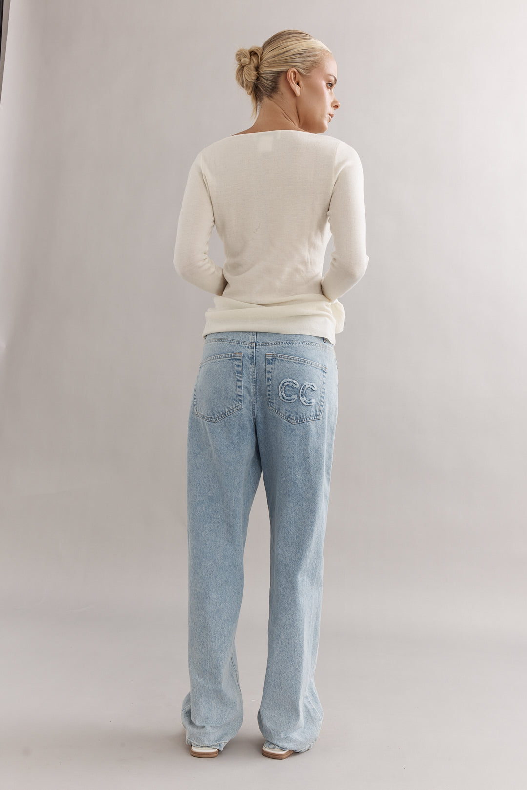 Caitlin Crisp | Esme Merino - Ivory Sparkle