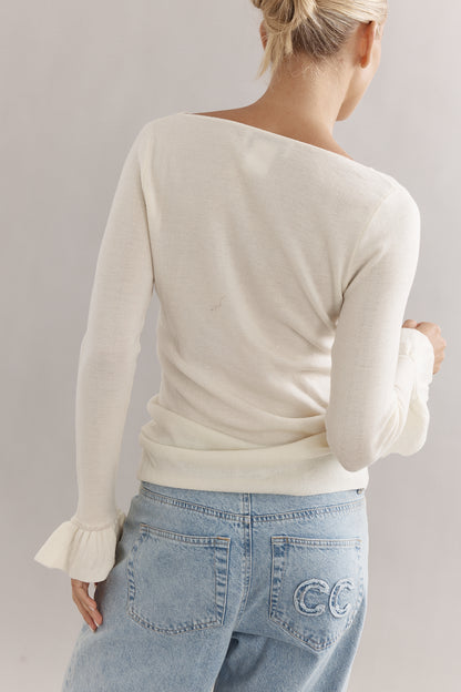 Caitlin Crisp | Esme Merino - Ivory Sparkle