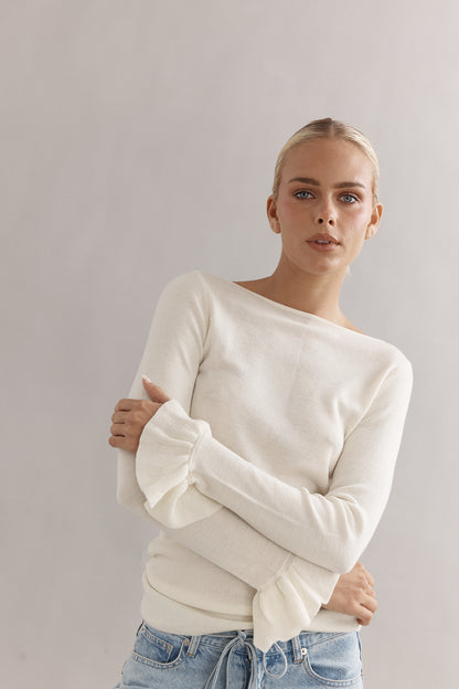 Caitlin Crisp | Esme Merino - Ivory Sparkle