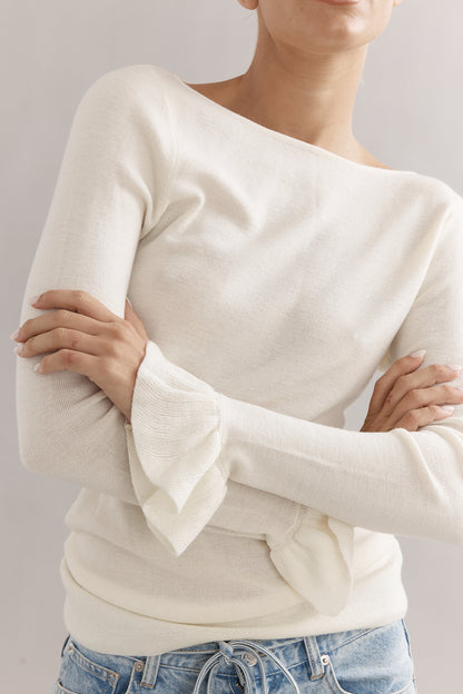 Caitlin Crisp | Esme Merino - Ivory Sparkle