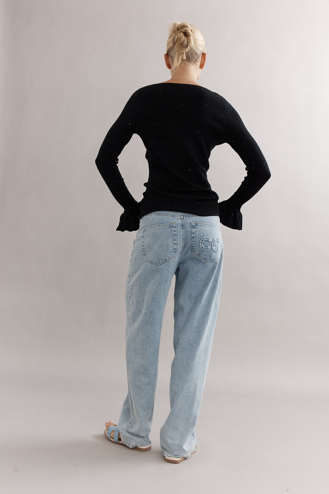 Caitlin Crisp | Esme Merino - Black Sparkle