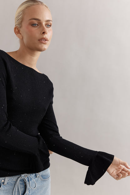 Caitlin Crisp | Esme Merino - Black Sparkle