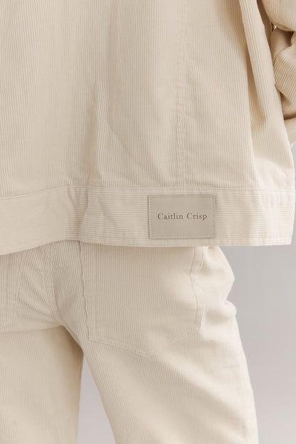 Caitlin Crisp | Dolly Corduroy Jacket - Cream
