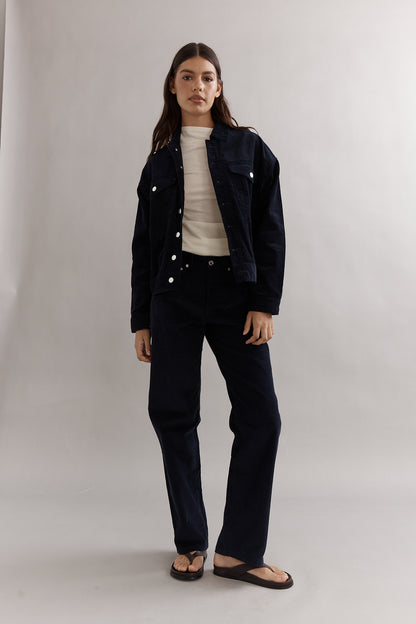 Caitlin Crisp | Dolly Corduroy Jacket - Navy