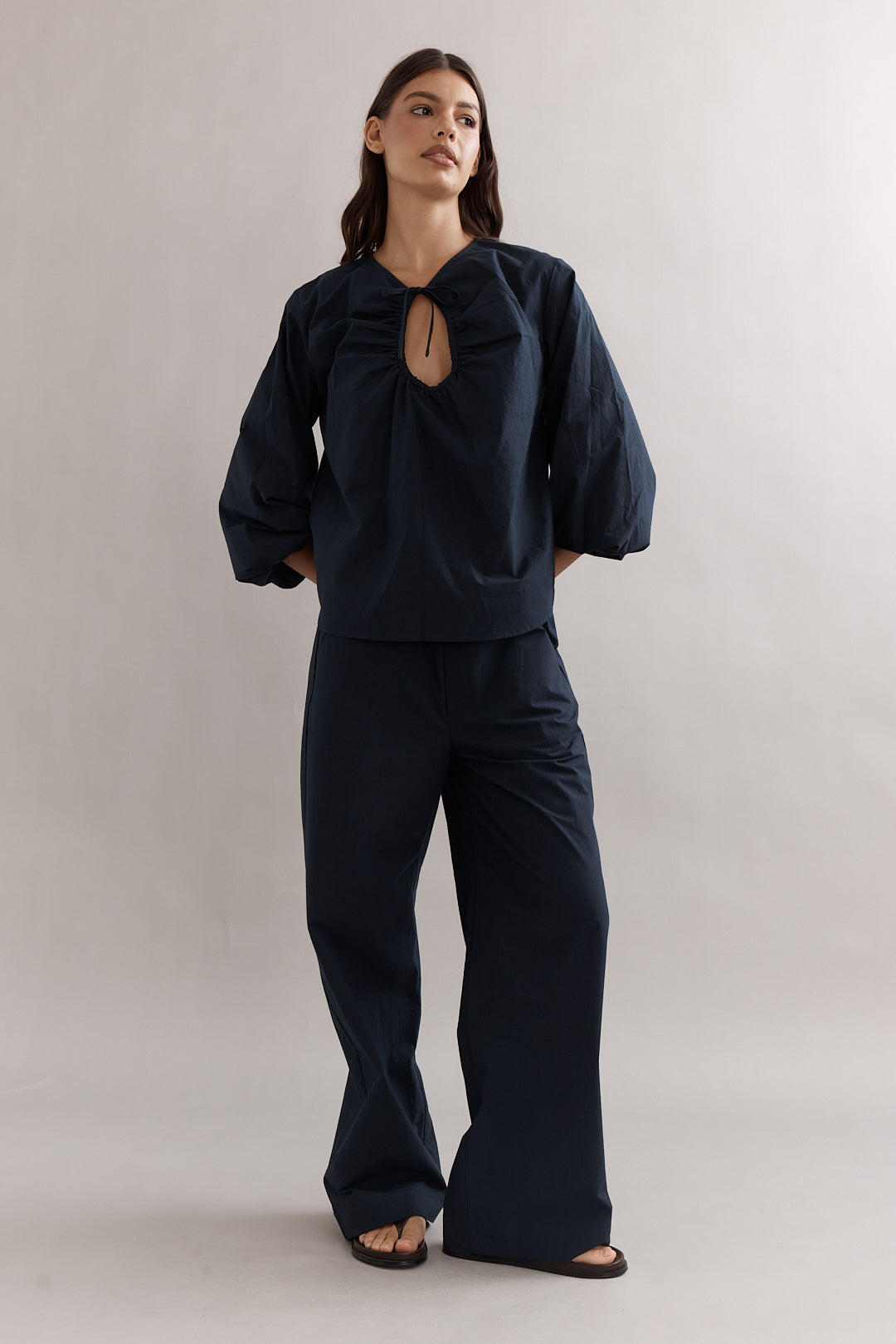 Caitlin Crisp | Jeanie Pant - Navy