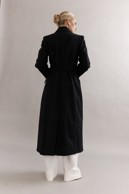 Caitlin Crisp | Conrad Coat - Black