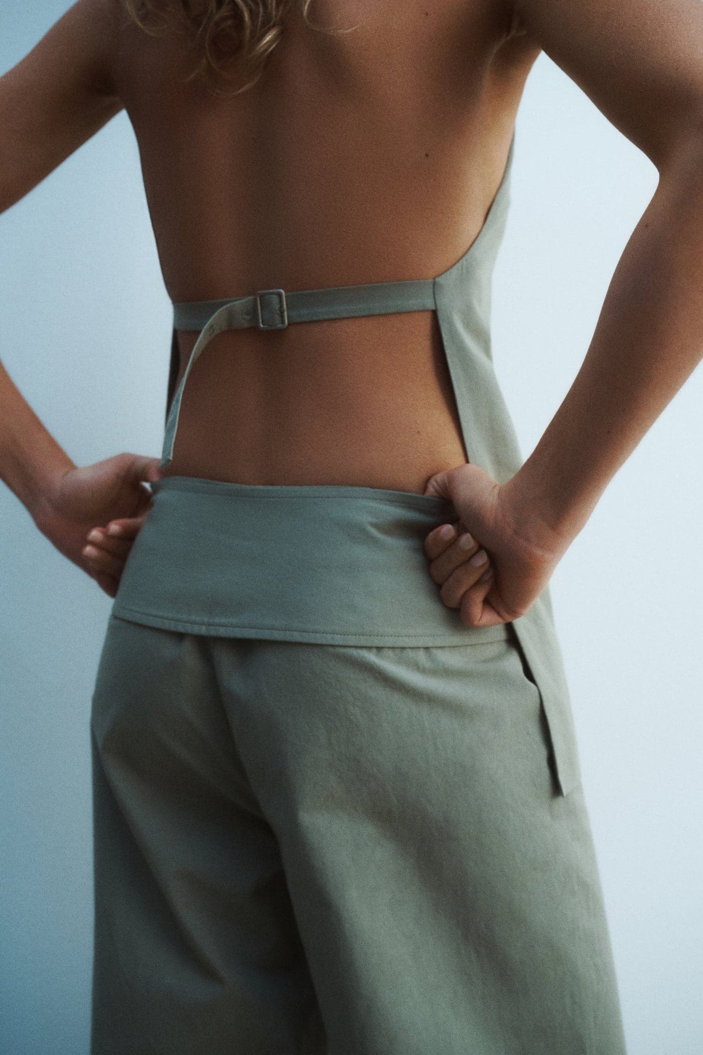 One Of Others | August Halter Top - Moss