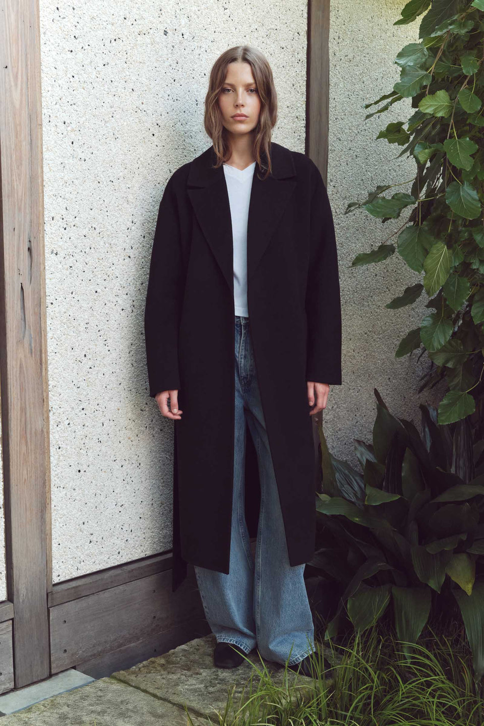 Assembly Label | Ivy Wool Coat - Black