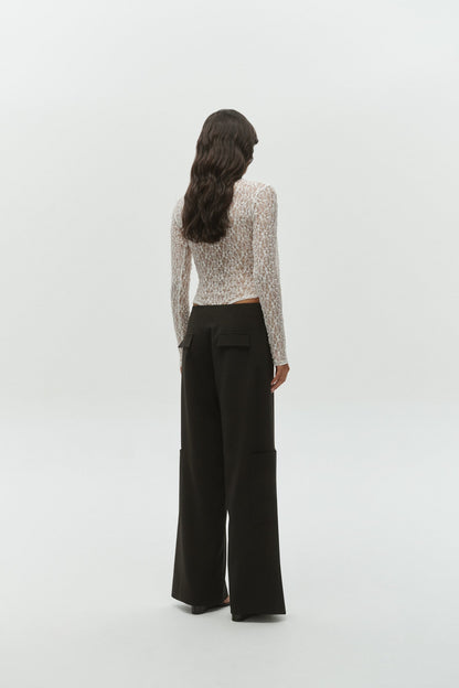 One Of Others | Leo Lace Bodysuit - White