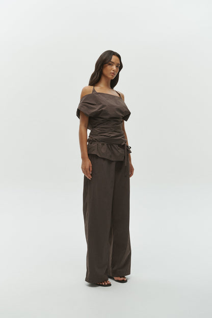 One Of Others | Mona Top - Carob