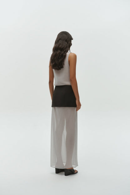 One Of Others | Miro Dress - Silver / Black