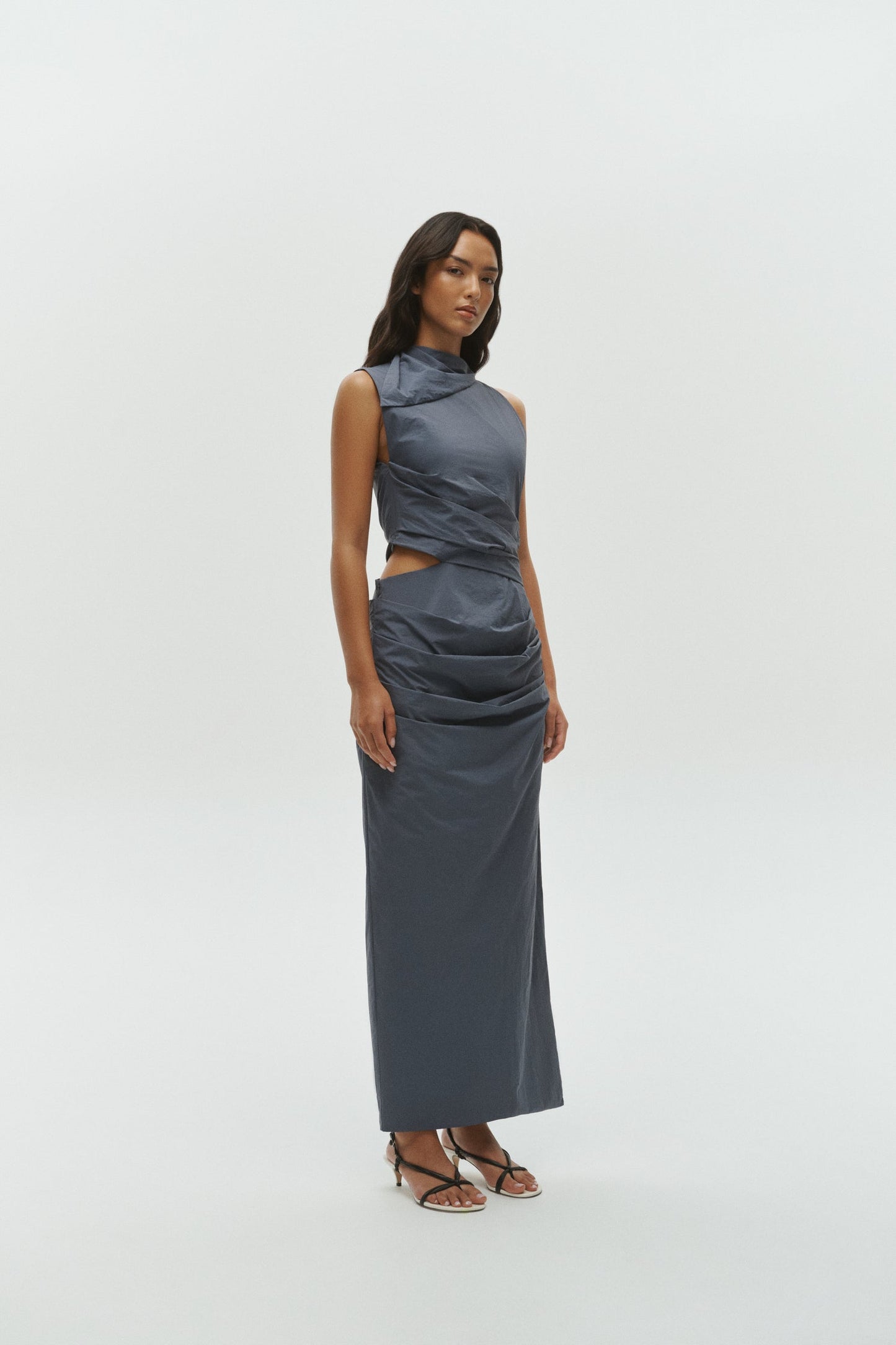 One Of Others | Iliah Dress - Denim Blue