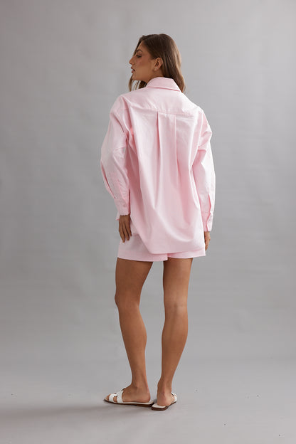 Caitlin Crisp | Scalloped Lou Shirt - Pink