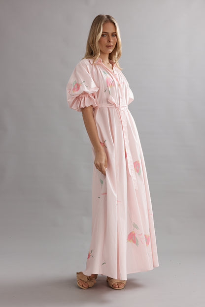 Caitlin Crisp | Horizon Shirtdress - Blooming Bud