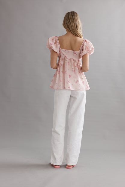 Caitlin Crisp | Pippa Bodice - Vintage Rose Lawn