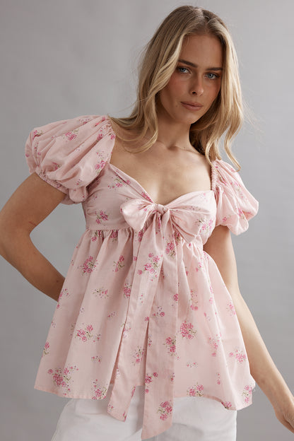 Caitlin Crisp | Pippa Bodice - Vintage Rose Lawn