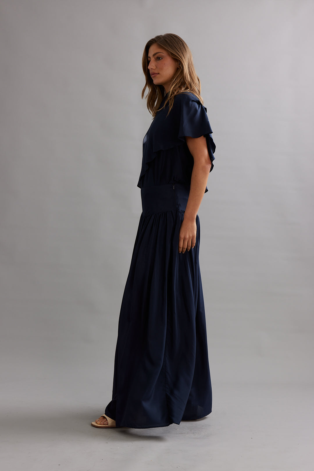 Caitlin Crisp | Bowie Cape - Navy
