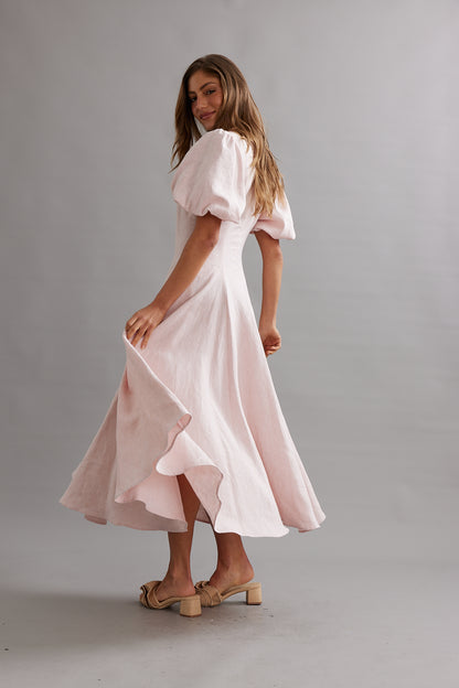 Caitlin Crisp | Lola Midi Dress - Blush