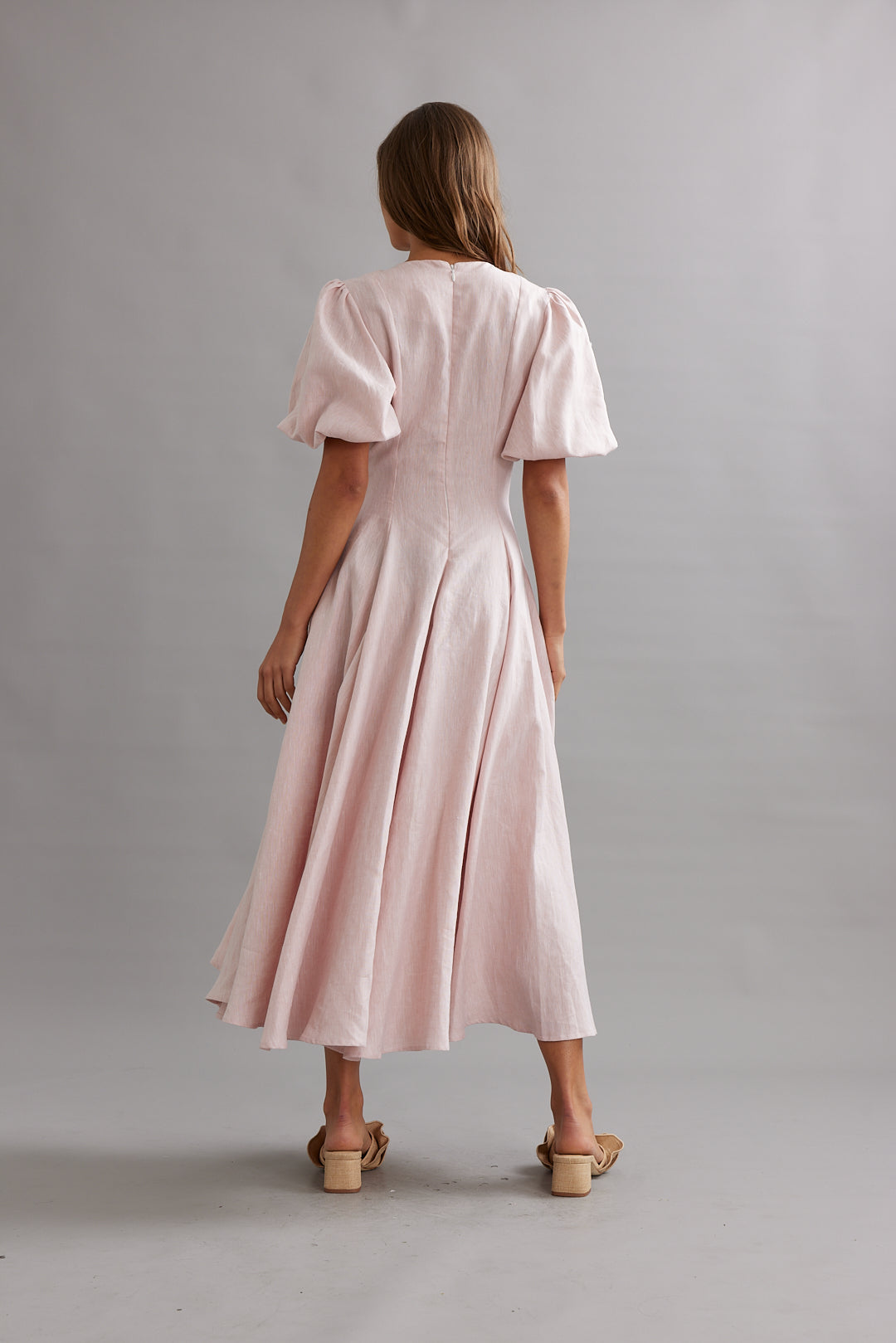 Caitlin Crisp | Lola Midi Dress - Blush