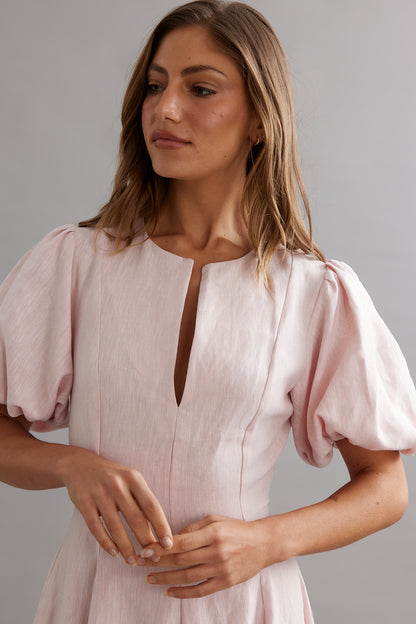Caitlin Crisp | Lola Midi Dress - Blush