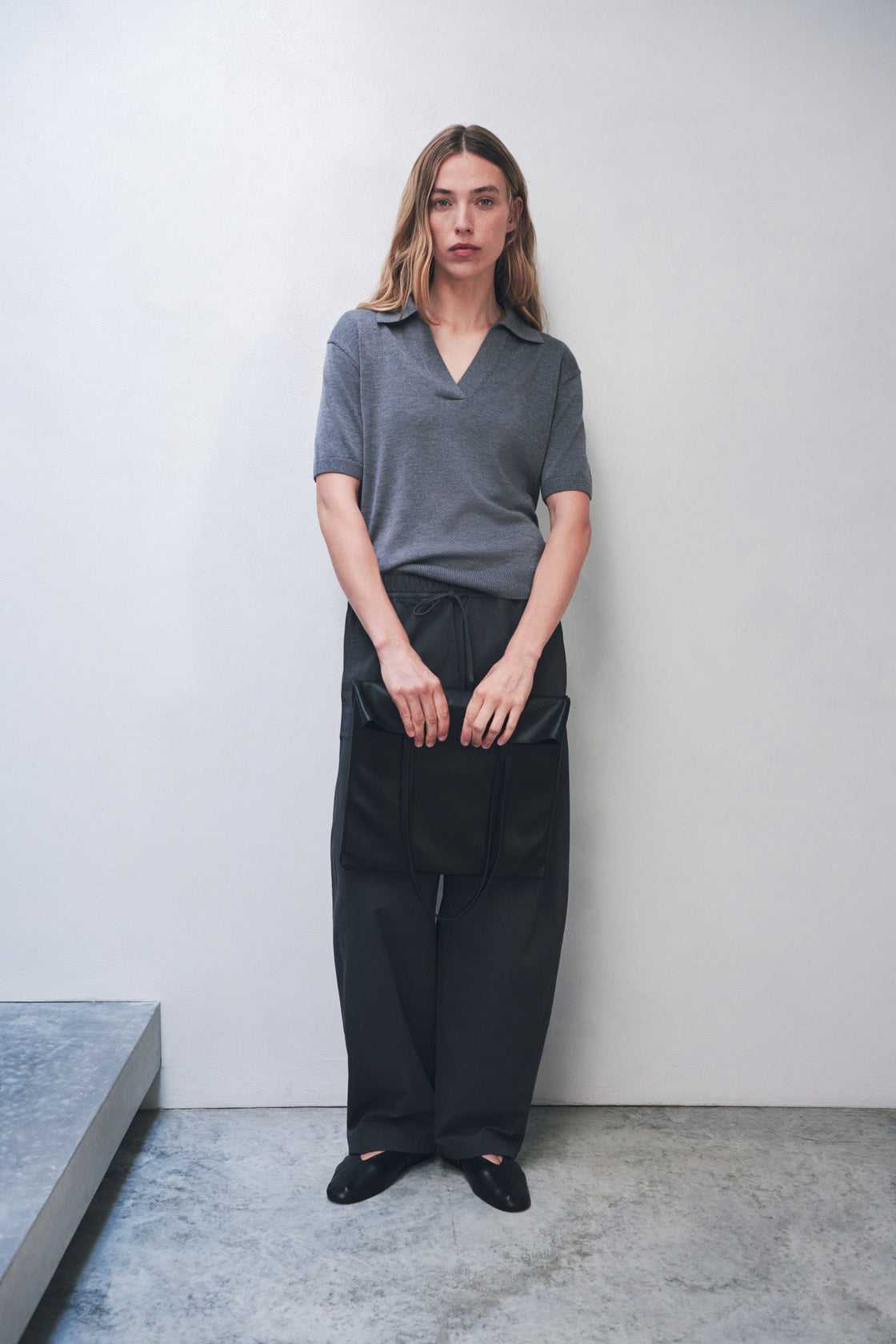 Assembly Label | Mira Polo - Dark Grey Marle