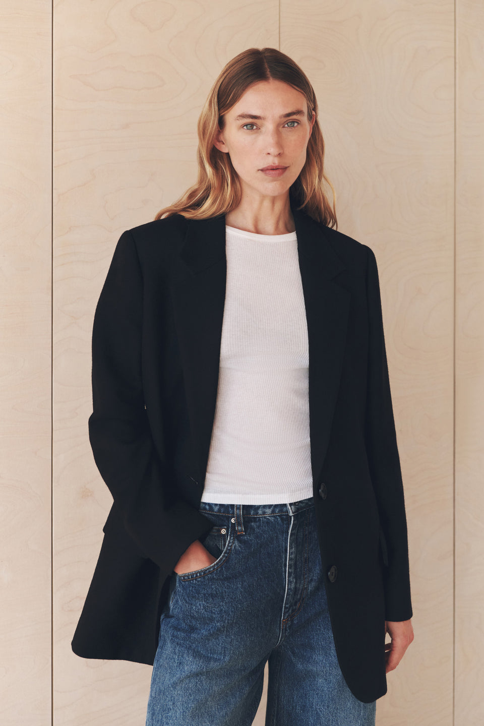Assembly Label | Isabel Blazer - Black