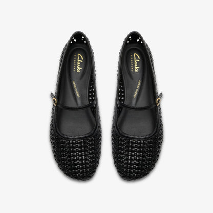 Clarks | Livia Sky - Black Weave