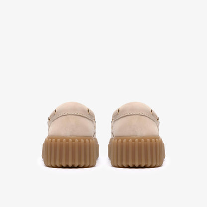 Clarks | Torhill Boat - Cream Nubuck