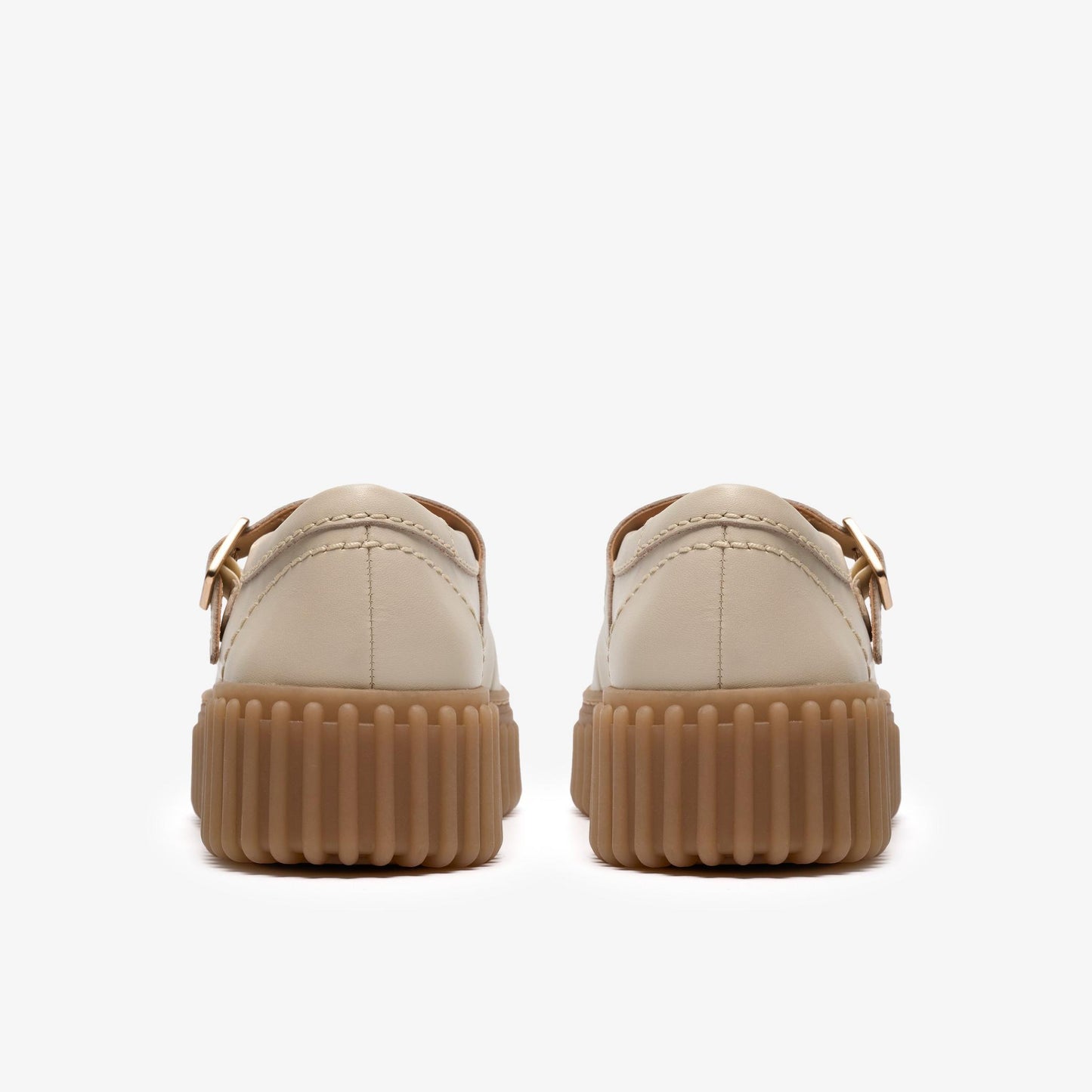 Clarks | Torhill Jane - Cream Leather