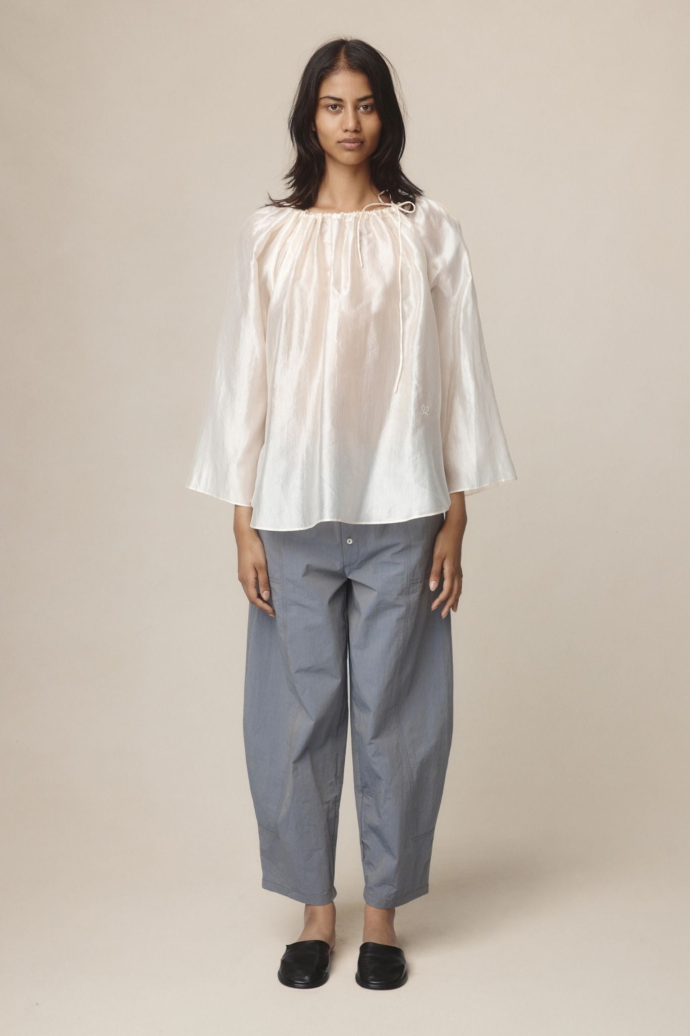 Marle | Tencel Kasia Top - Ivory
