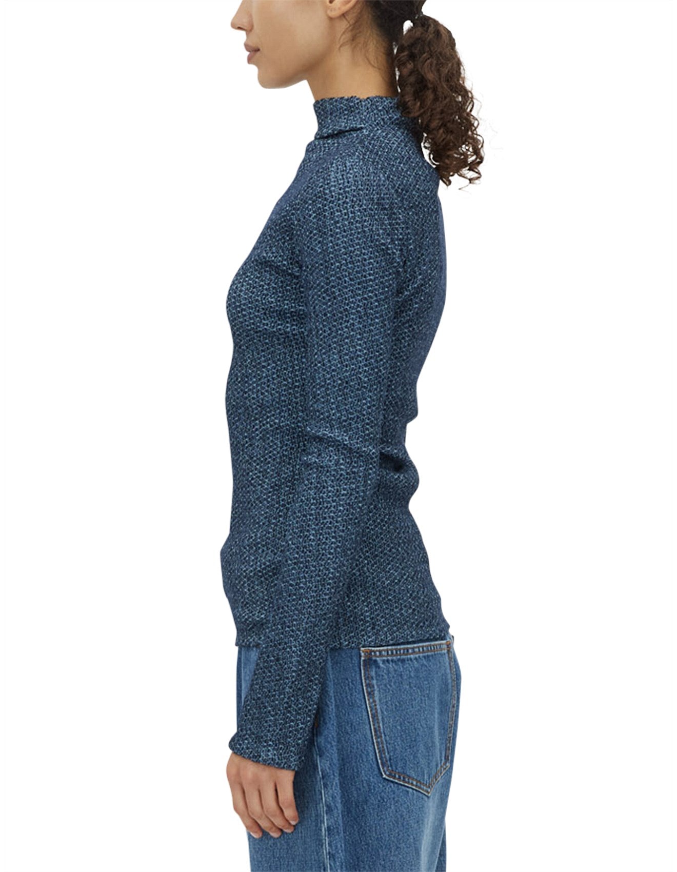 Camilla and Marc | Orsa Top - Navy