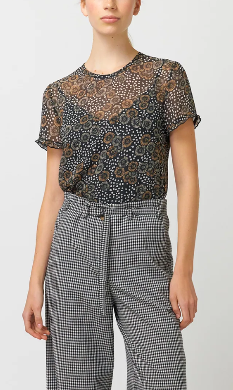 Kate Sylvester | Anemone Top - Black