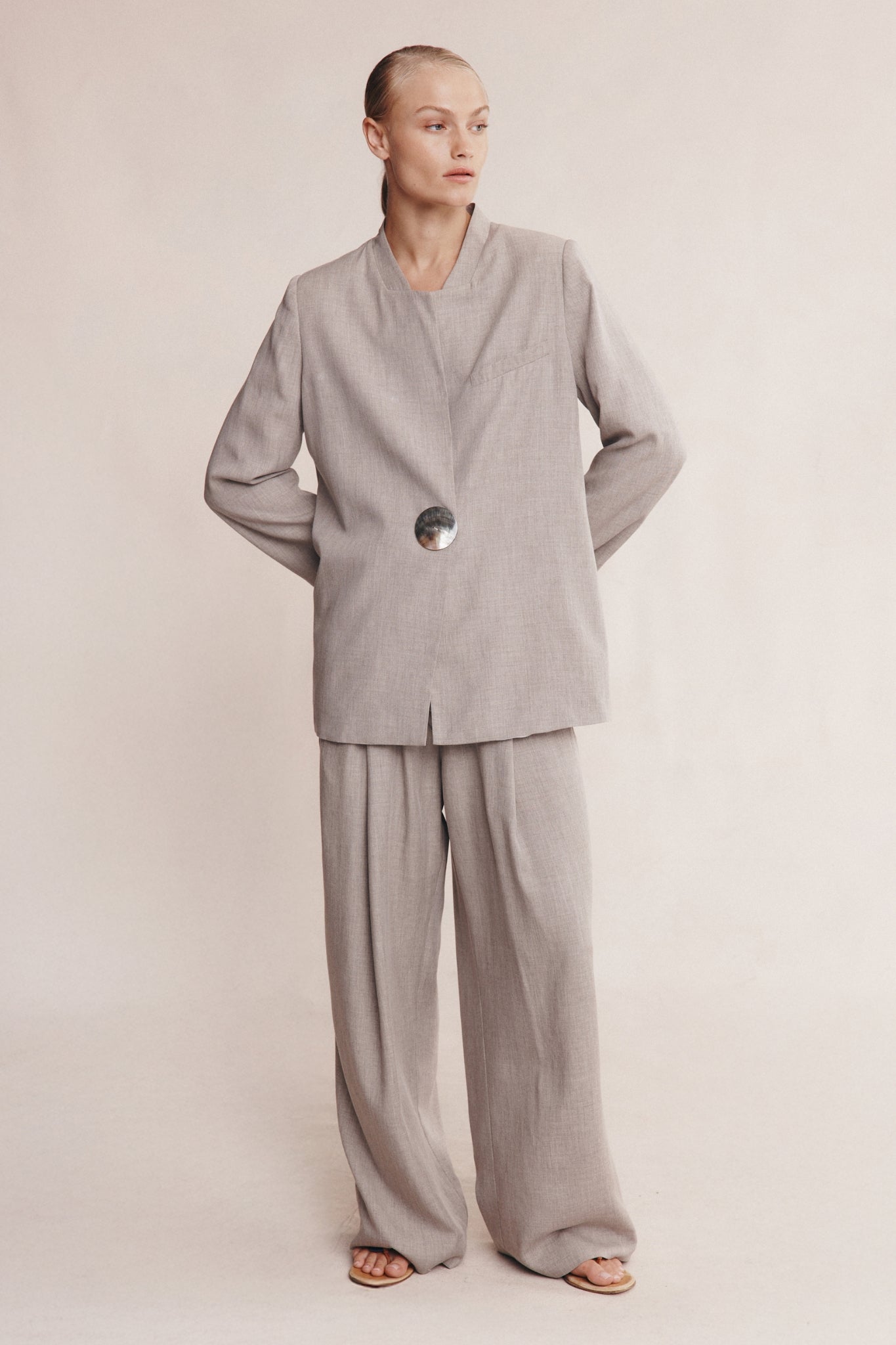Marle | Morrie Blazer - Grey Marle