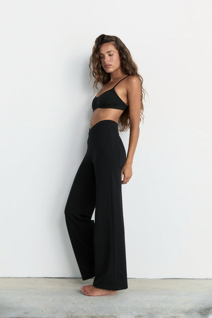 Pinky & Kamal | Wrap Band Yin Flare - Black