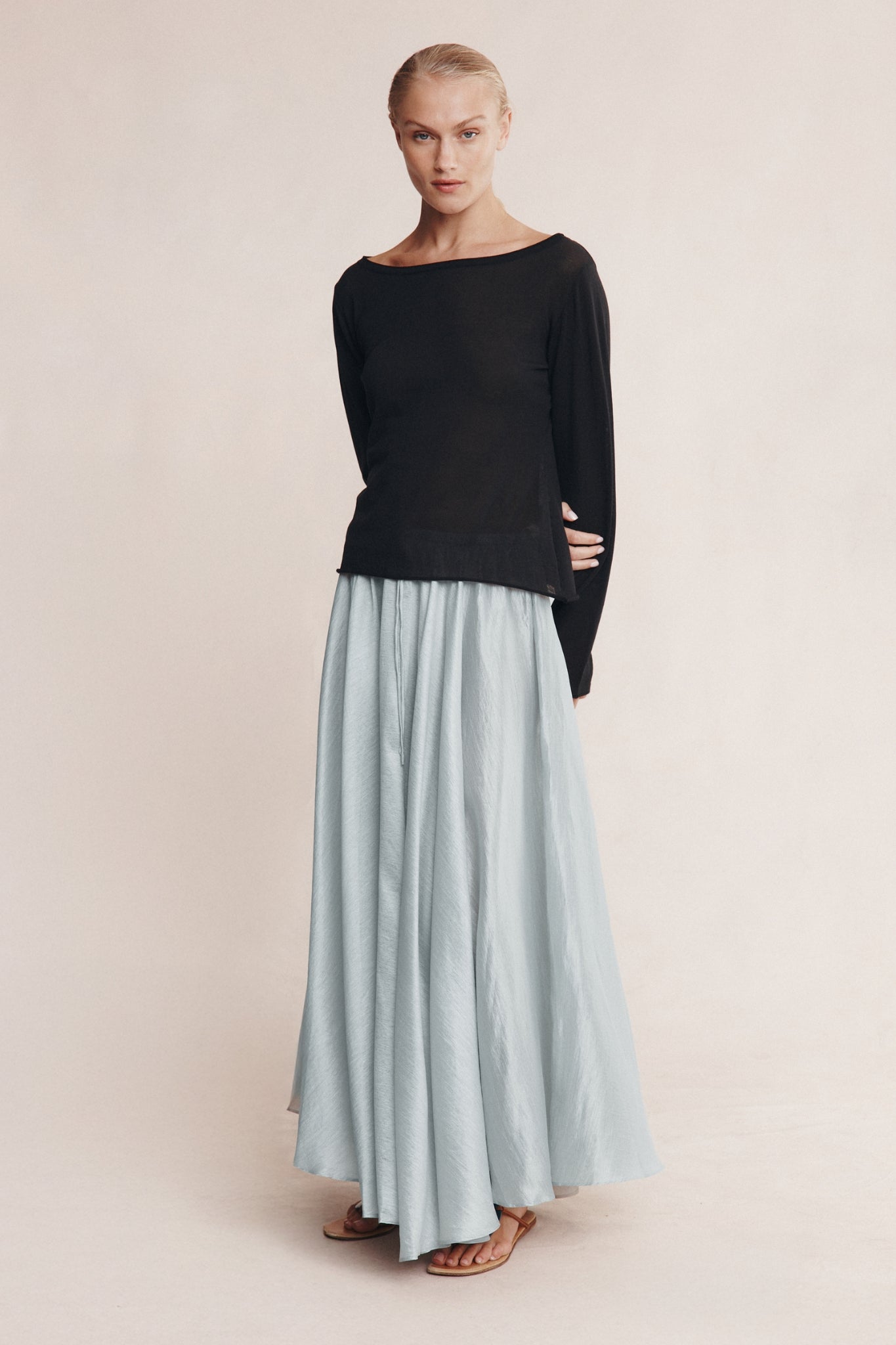Marle | Jill Knit Top - Black