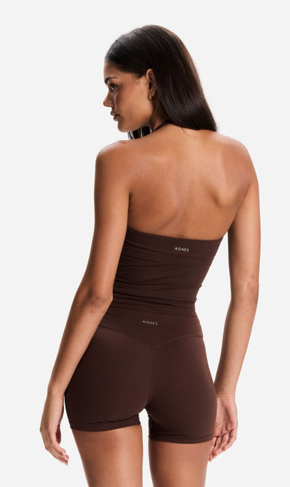 Agnes Athletica | Harvey Halter - Chocolate