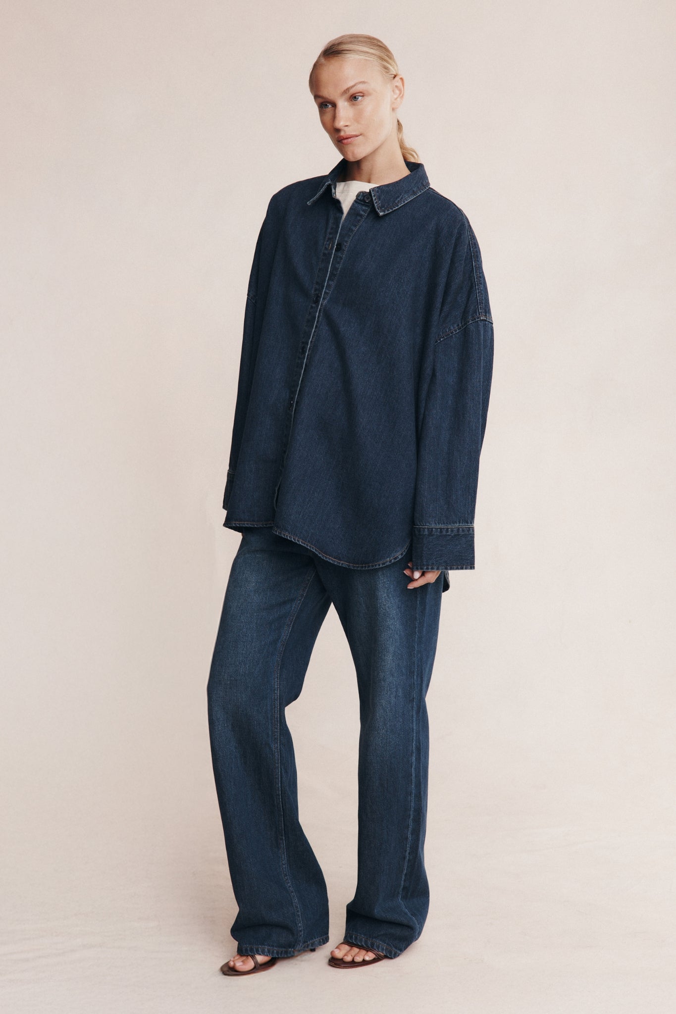 Marle | Jordy Shirt - Dark Wash 01