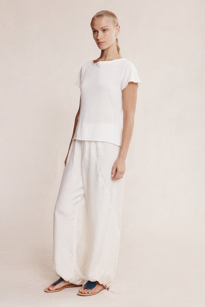 Marle | Lill Knit Tee - Ivory