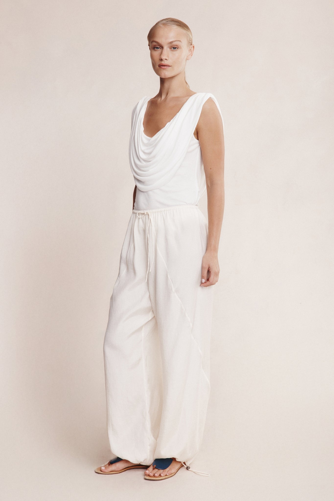 Marle | Ramzi Pant - Ivory